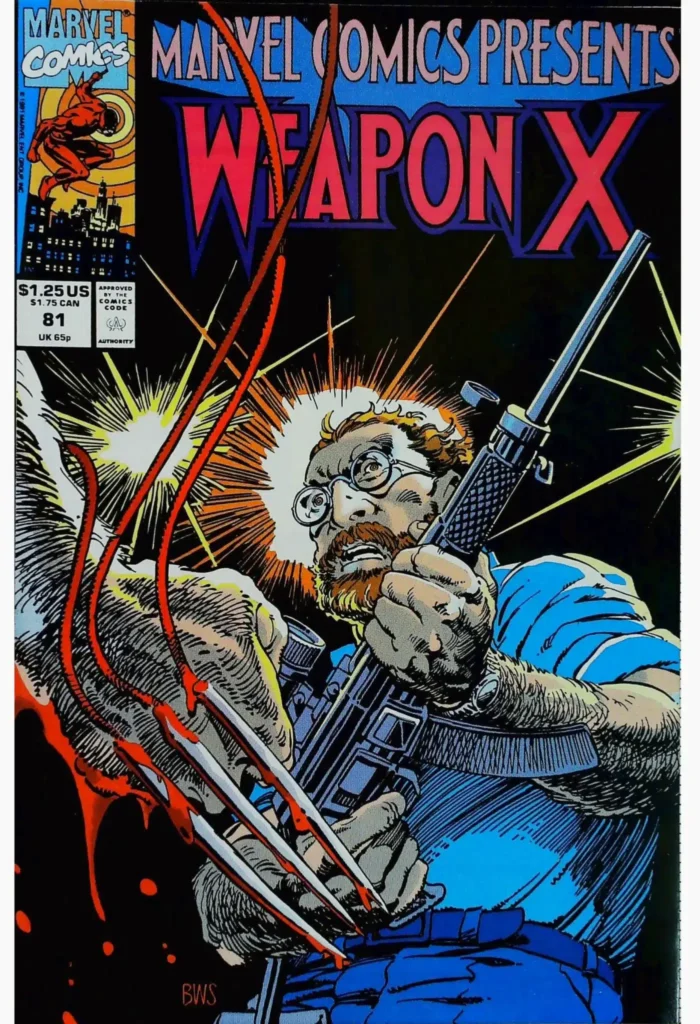 Marvel Comics Presents #81, vue de l'exemplaire