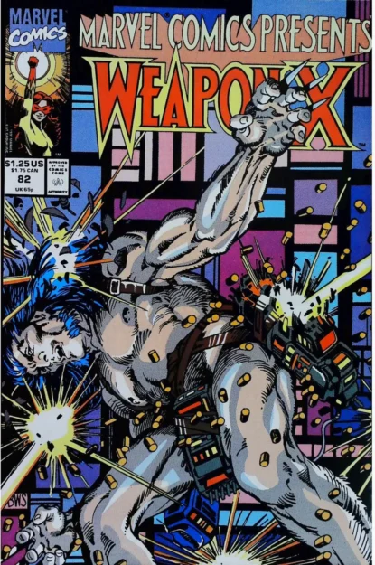 MARVEL COMICS PRESENTS (1988) #82 - Marvel - lecubeacomics.com Couverture de MARVEL COMICS PRESENTS (1988) #82 - par Barry Windsor-Smith - lecubeacomics.com