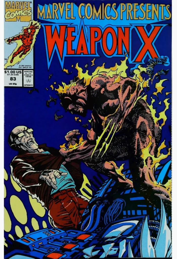 Marvel Comics Presents #83, vue de l'exemplaire