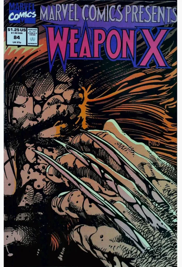 Marvel Comics Presents #84, vue de l'exemplaire