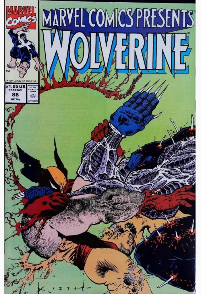 Marvel Comics Presents #86, vue de l'exemplaire
