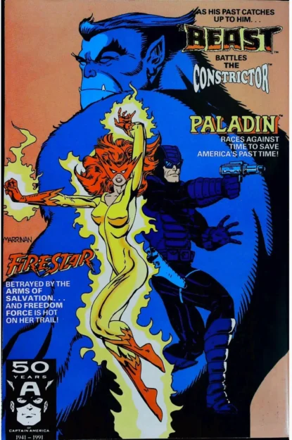 MARVEL COMICS PRESENTS (1988) #86 - Marvel - lecubeacomics.com Couverture de MARVEL COMICS PRESENTS (1988) #86 - par Chris Marrinan - lecubeacomics.com
