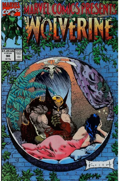 MARVEL COMICS PRESENTS (1988) #90 - Marvel - lecubeacomics.com Couverture de MARVEL COMICS PRESENTS (1988) #90 - par Sam Kieth - lecubeacomics.com