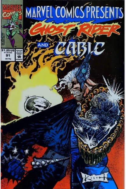 MARVEL COMICS PRESENTS (1988) #91 - Marvel - lecubeacomics.com Couverture de MARVEL COMICS PRESENTS (1988) #91 - par Sam Kieth - lecubeacomics.com