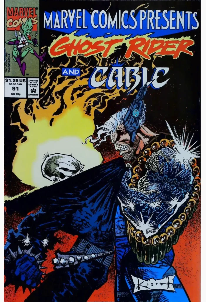 Marvel Comics Presents #91, vue de l'exemplaire