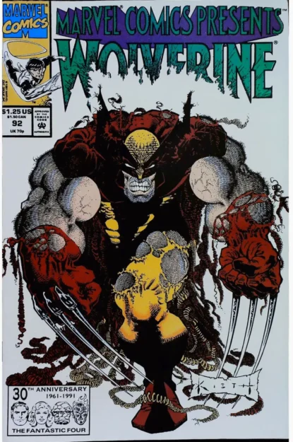 MARVEL COMICS PRESENTS (1988) #92 - Marvel - lecubeacomics.com Couverture de MARVEL COMICS PRESENTS (1988) #92 - par Sam Kieth - lecubeacomics.com