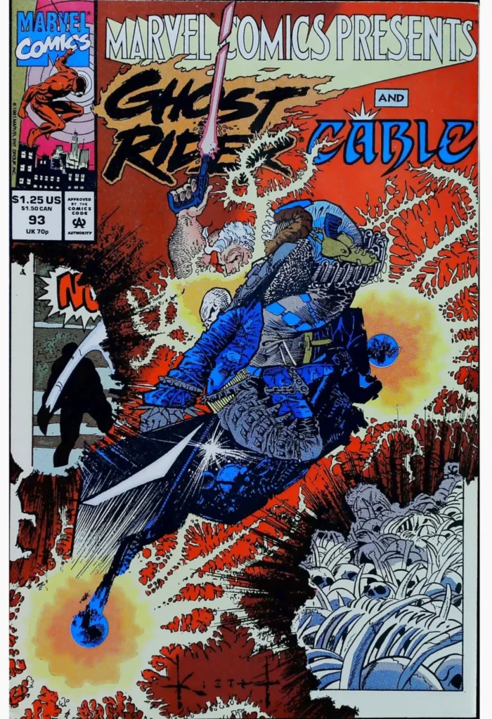 Marvel Comics Presents #93, vue de l'exemplaire