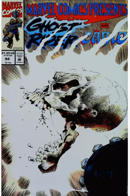 MARVEL COMICS PRESENTS (1988) #94 - Marvel - lecubeacomics.com Couverture de MARVEL COMICS PRESENTS (1988) #94 - par Sam Kieth - lecubeacomics.com