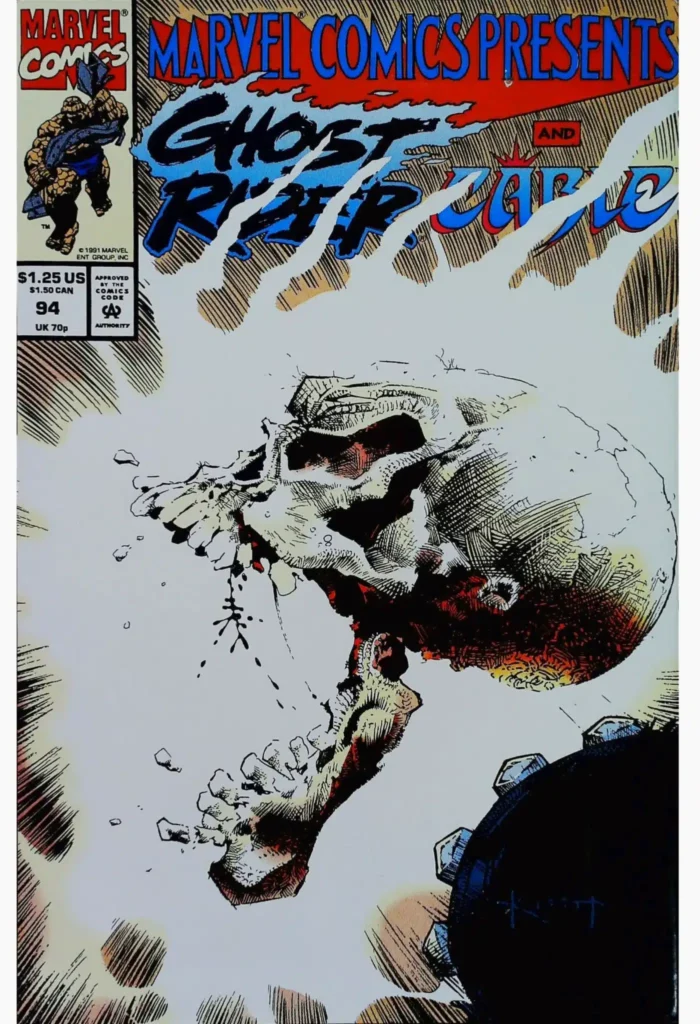 Marvel Comics Presents #94, vue de l'exemplaire