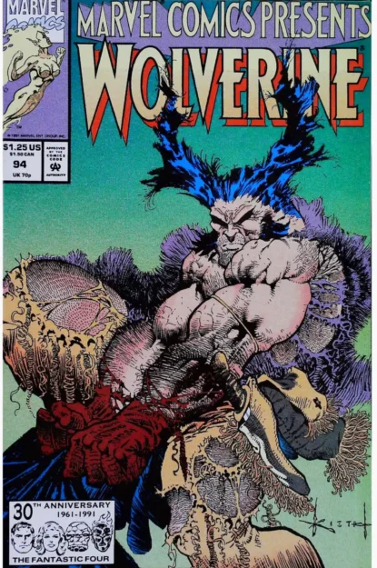 MARVEL COMICS PRESENTS (1988) #94 - Marvel - lecubeacomics.com Couverture de MARVEL COMICS PRESENTS (1988) #94 - par Sam Kieth - lecubeacomics.com