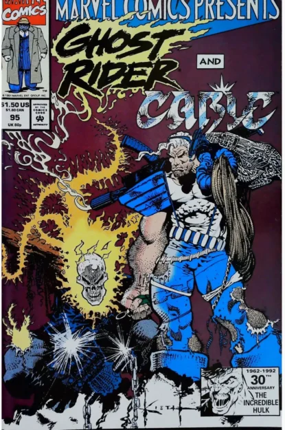 MARVEL COMICS PRESENTS (1988) #95 - Marvel - lecubeacomics.com Couverture de MARVEL COMICS PRESENTS (1988) #95 - par Sam Kieth - lecubeacomics.com