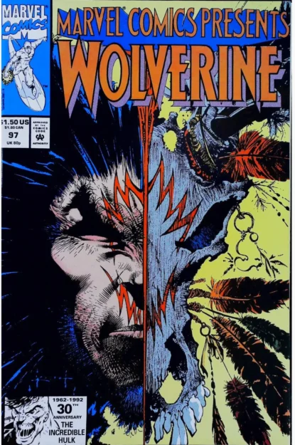 MARVEL COMICS PRESENTS (1988) #97 - Marvel - lecubeacomics.com Couverture de MARVEL COMICS PRESENTS (1988) #97 - par Sam Kieth - lecubeacomics.com