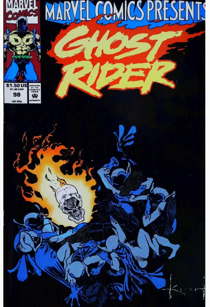 Marvel Comics Presents #98, vue de l'exemplaire