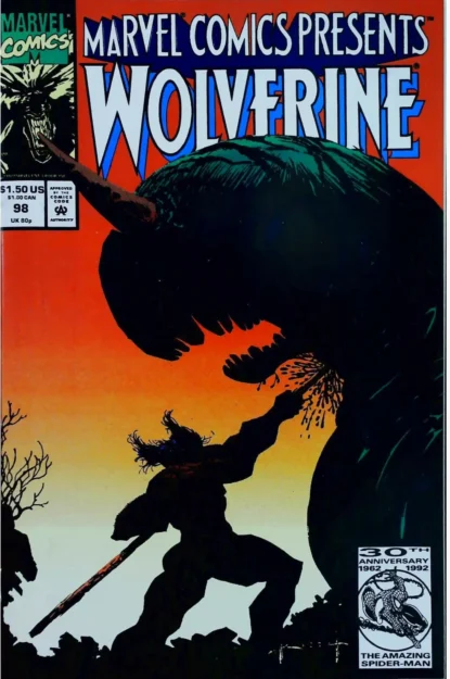 MARVEL COMICS PRESENTS (1988) #98 - Marvel - lecubeacomics.com Couverture de MARVEL COMICS PRESENTS (1988) #98 - par Sam Kieth - lecubeacomics.com