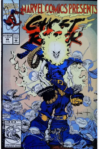 Couverture de MARVEL COMICS PRESENTS (1988) #99 - par Sam Kieth - lecubeacomics.com