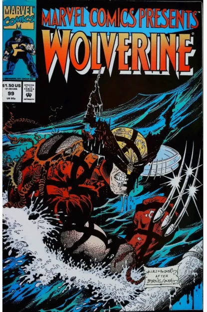 MARVEL COMICS PRESENTS (1988) #99 - Marvel - lecubeacomics.com Couverture de MARVEL COMICS PRESENTS (1988) #99 - par Sam Kieth - lecubeacomics.com