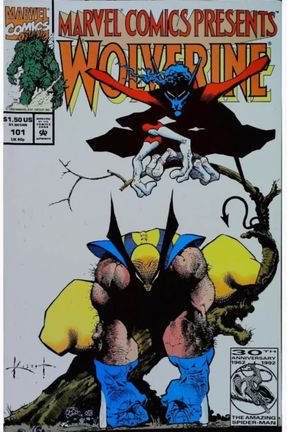 MARVEL COMICS PRESENTS (1988) #101 - Marvel - lecubeacomics.com Couverture de MARVEL COMICS PRESENTS (1988) #101 - par Sam Kieth - lecubeacomics.com