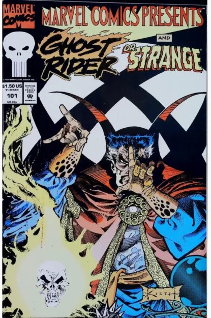 MARVEL COMICS PRESENTS (1988) #101 - Marvel - lecubeacomics.com Couverture de MARVEL COMICS PRESENTS (1988) #101 - par Sam Kieth - lecubeacomics.com