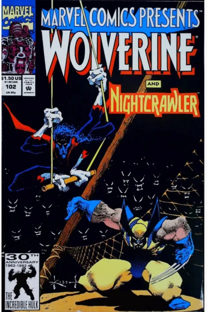 MARVEL COMICS PRESENTS (1988) #102 - Marvel - lecubeacomics.com Couverture de MARVEL COMICS PRESENTS (1988) #102 - par Sam Kieth - lecubeacomics.com