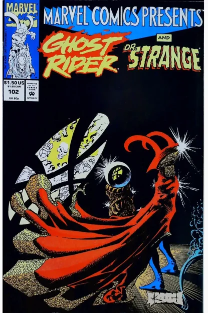 MARVEL COMICS PRESENTS (1988) #102 - Marvel - lecubeacomics.com Couverture de MARVEL COMICS PRESENTS (1988) #102 - par Sam Kieth - lecubeacomics.com
