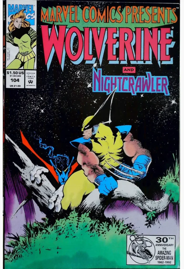 Marvel Comics Presents #104, vue de l'exemplaire