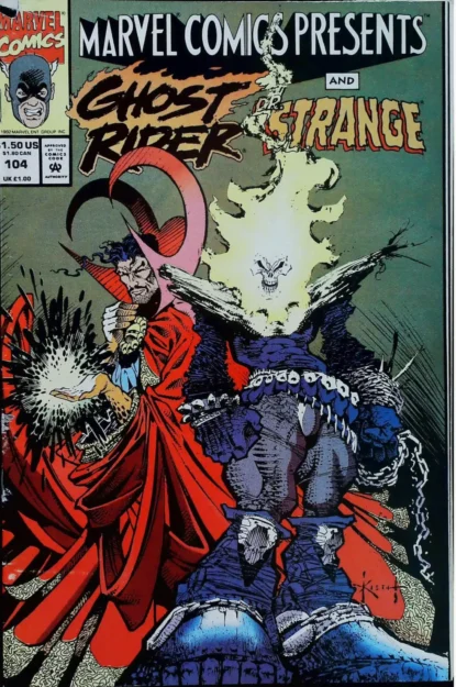 MARVEL COMICS PRESENTS (1988) #104 - Marvel - lecubeacomics.com Couverture de MARVEL COMICS PRESENTS (1988) #104 - par Sam Kieth - lecubeacomics.com