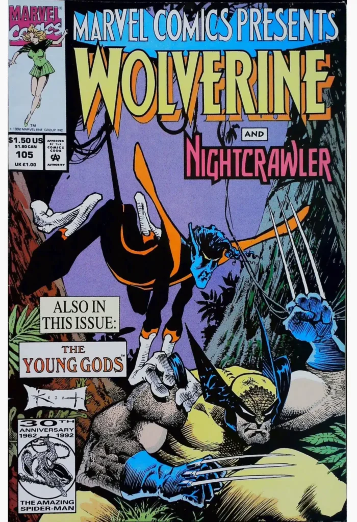 Marvel Comics Presents #105, vue de l'exemplaire