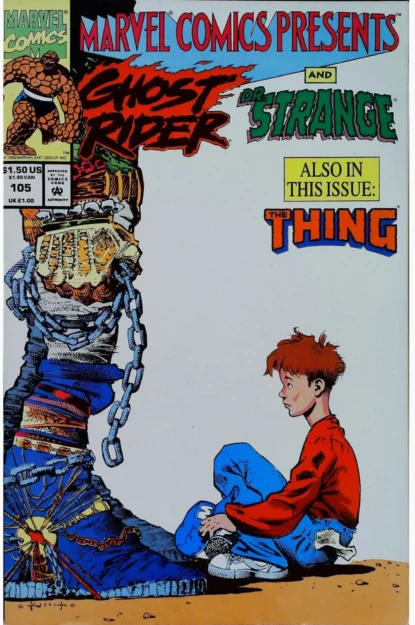 MARVEL COMICS PRESENTS (1988) #105 - Marvel - lecubeacomics.com Couverture de MARVEL COMICS PRESENTS (1988) #105 - par Sam Kieth - lecubeacomics.com