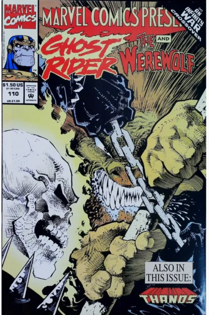 MARVEL COMICS PRESENTS (1988) #110 - Marvel - lecubeacomics.com Couverture de MARVEL COMICS PRESENTS (1988) #110 - par Sam Kieth - lecubeacomics.com