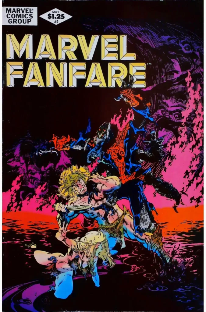 Marvel Fanfare #2, vue de l'exemplaire