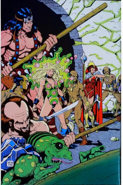 MARVEL FANFARE (1982) #4 - Marvel - lecubeacomics.com Couverture de MARVEL FANFARE (1982) #4 - par Paul Smith - lecubeacomics.com