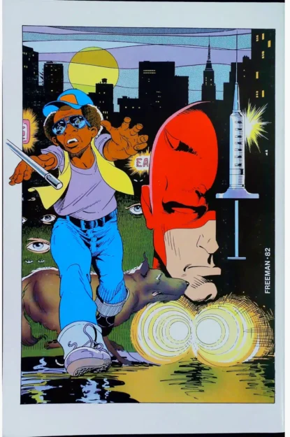 MARVEL FANFARE (1982) #7 - Marvel - lecubeacomics.com Couverture de MARVEL FANFARE (1982) #7 - par George Freeman - lecubeacomics.com