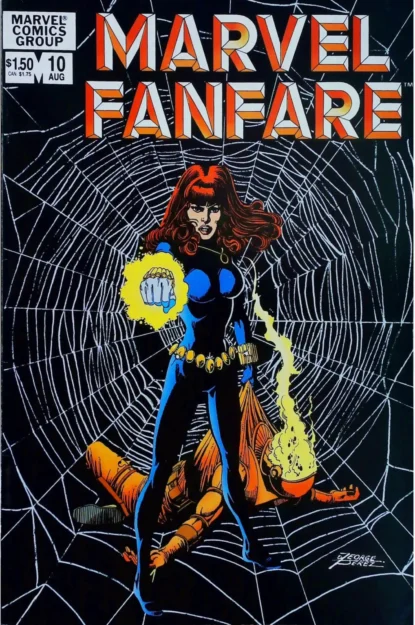 MARVEL FANFARE (1982) #10 - Marvel - lecubeacomics.com Couverture de MARVEL FANFARE (1982) #10 - par George Perez - lecubeacomics.com