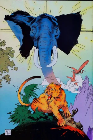 Couverture de MARVEL FANFARE (1982) #10 - par George Perez - lecubeacomics.com