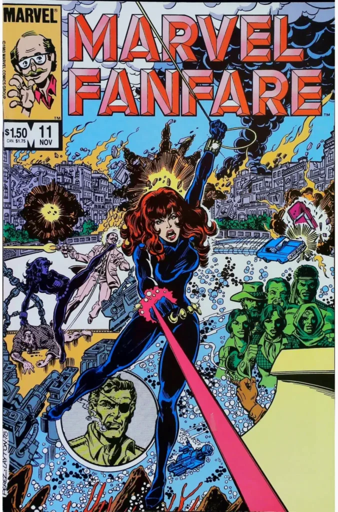 Marvel Fanfare #11, vue de l'exemplaire