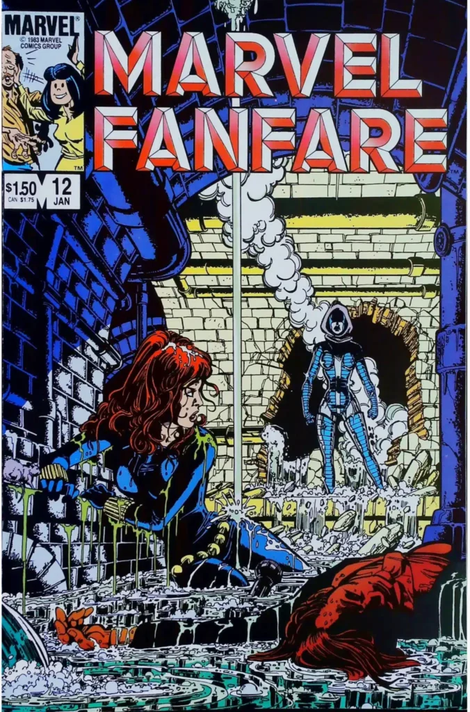 Marvel Fanfare #12, vue de l'exemplaire