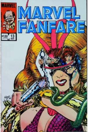 Couverture de MARVEL FANFARE (1982) #13 - par Art Adams - lecubeacomics.com