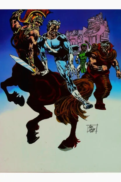 MARVEL FANFARE (1982) #14 - Marvel - lecubeacomics.com Couverture de MARVEL FANFARE (1982) #14 - par Joe Rubinstein - lecubeacomics.com