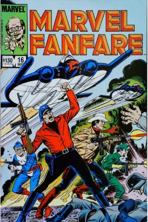 Couverture de MARVEL FANFARE (1982) #16 - par Dave Cockrum - lecubeacomics.com