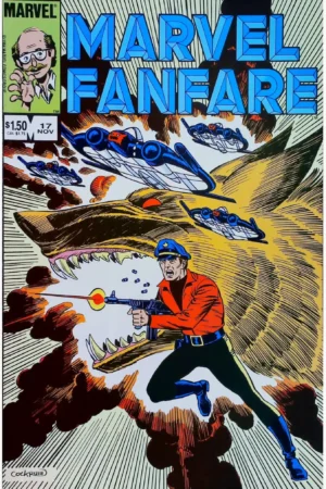 Couverture de MARVEL FANFARE (1982) #17 - par Dave Cockrum - lecubeacomics.com