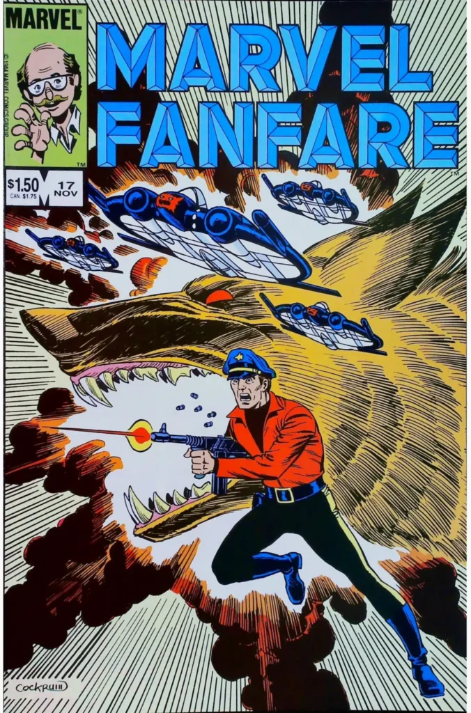 Marvel Fanfare #17, vue de l'exemplaire