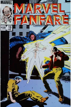 Couverture de MARVEL FANFARE (1982) #19 - par Tony Salmons - lecubeacomics.com