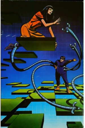 Couverture de MARVEL FANFARE (1982) #23 - par Ken Steacy - lecubeacomics.com