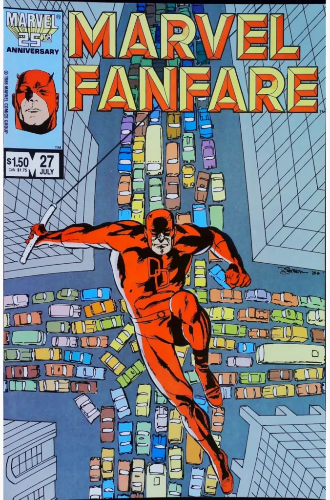 Marvel Fanfare #27, vue de l'exemplaire