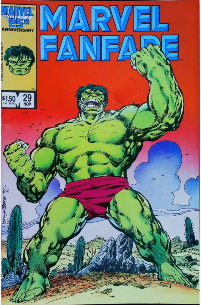 Marvel Fanfare #29, vue de l'exemplaire