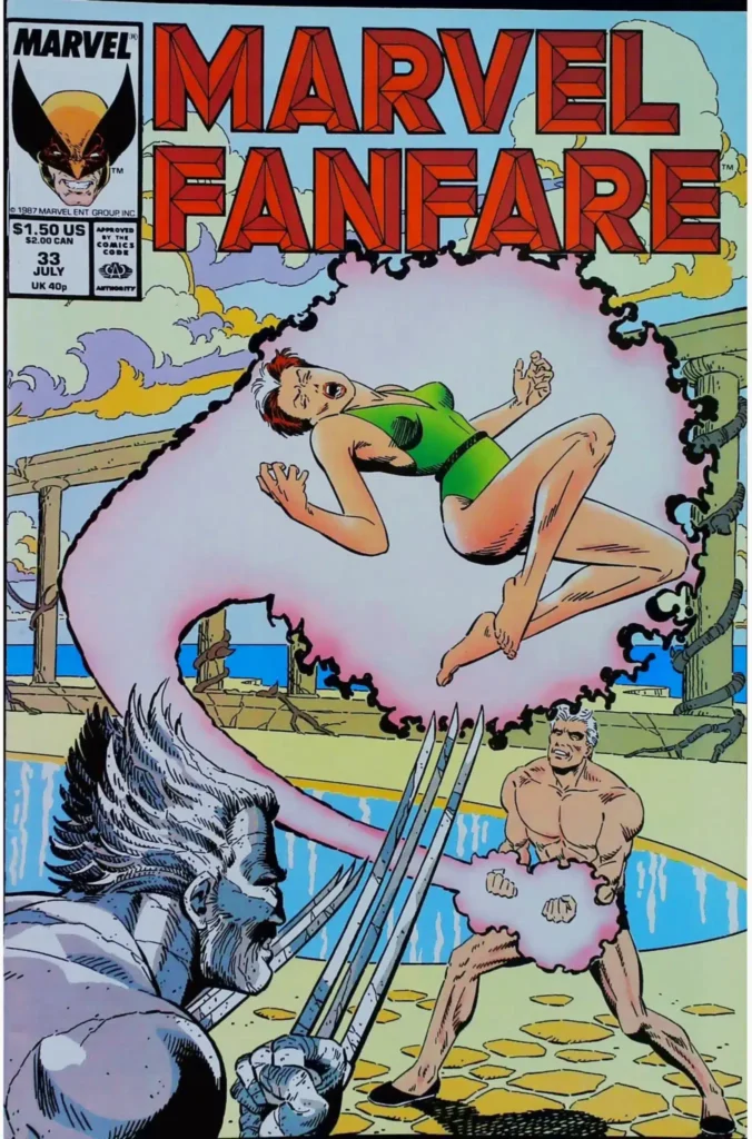 Marvel Fanfare #33, vue de l'exemplaire