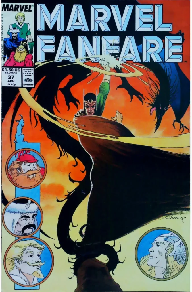 Marvel Fanfare #37, vue de l'exemplaire