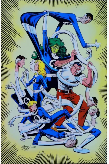 MARVEL FANFARE (1982) #37 - Marvel - lecubeacomics.com Couverture de MARVEL FANFARE (1982) #37 - par Charles Vess - lecubeacomics.com