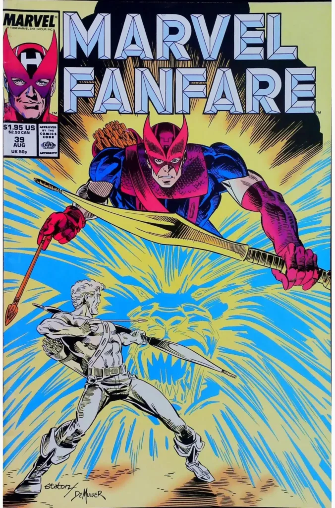 Marvel Fanfare #39, vue de l'exemplaire