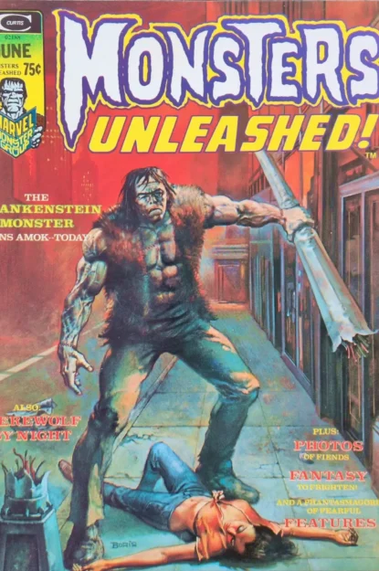 MONSTERS UNLEASHED! (1973) #6 - Marvel - lecubeacomics.com Couverture de MONSTERS UNLEASHED! (1973) #6 - par Boris Vallejo - lecubeacomics.com